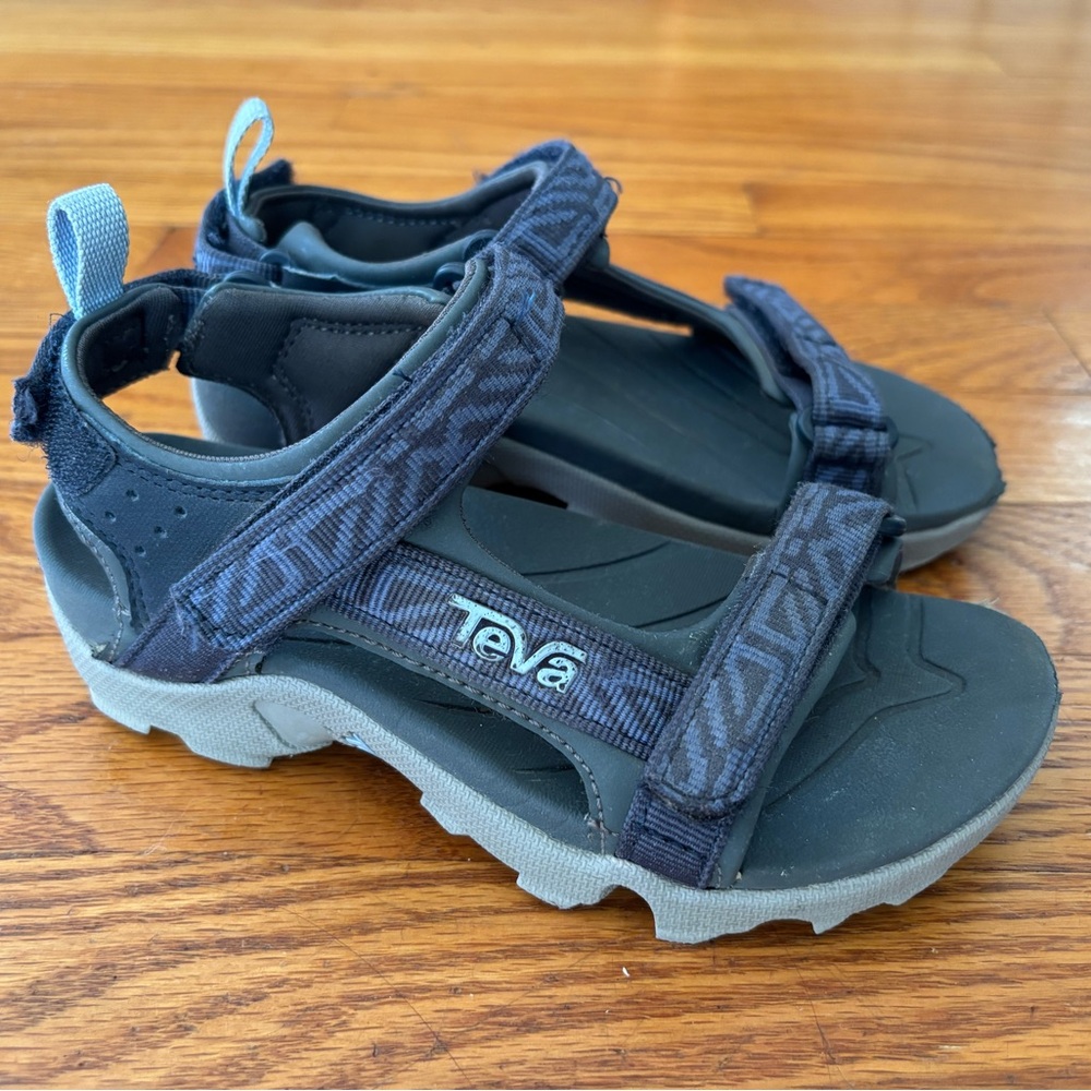 Teva Kids Tanza Sandals- Navy Blue Size 13